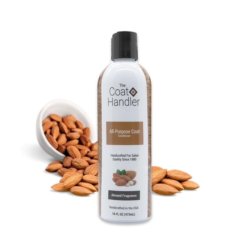 The Coat Handler All-Purpose Coat Dog Conditioner, 16 oz - Natural Ingredients, Handcrafted, Loosens Tangles and Eliminates Static, Professional Grade - Image 1